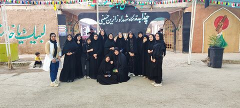 چهارمین گروه اعزامی کانون پرورش فکری خوزستان به مرز چذابه