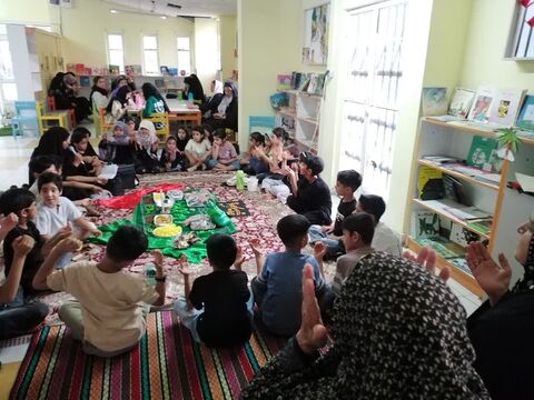 گزارش تصویری/کانونی های  مرکزحاجی آباد میهمان سفره بزرگترین دختر عالم حضرت رقیه (س) شدند