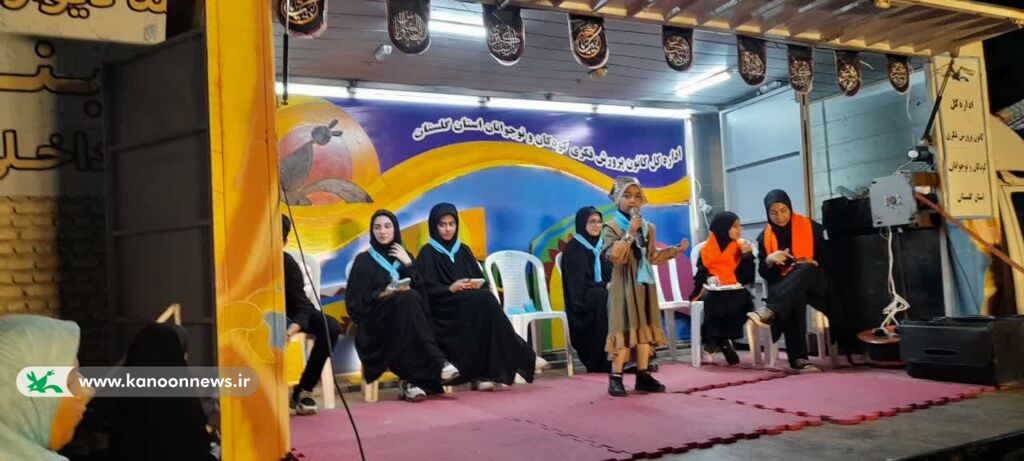 برپایی موکب بچههای اربعین در خیابان اربعین گرگان