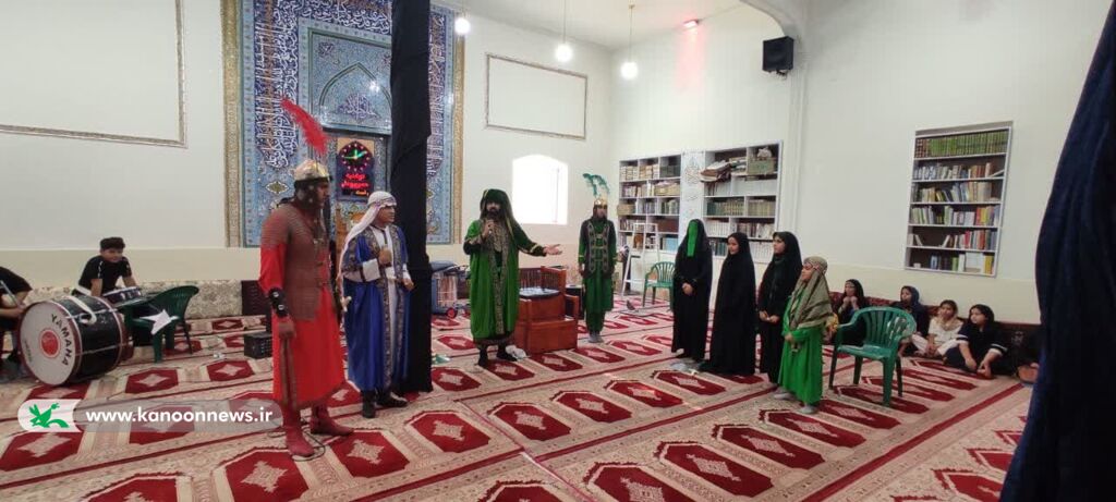 سومین برنامه کاروان سیار کانون لرستان در محله ماسورخرمآباد برگزار شد