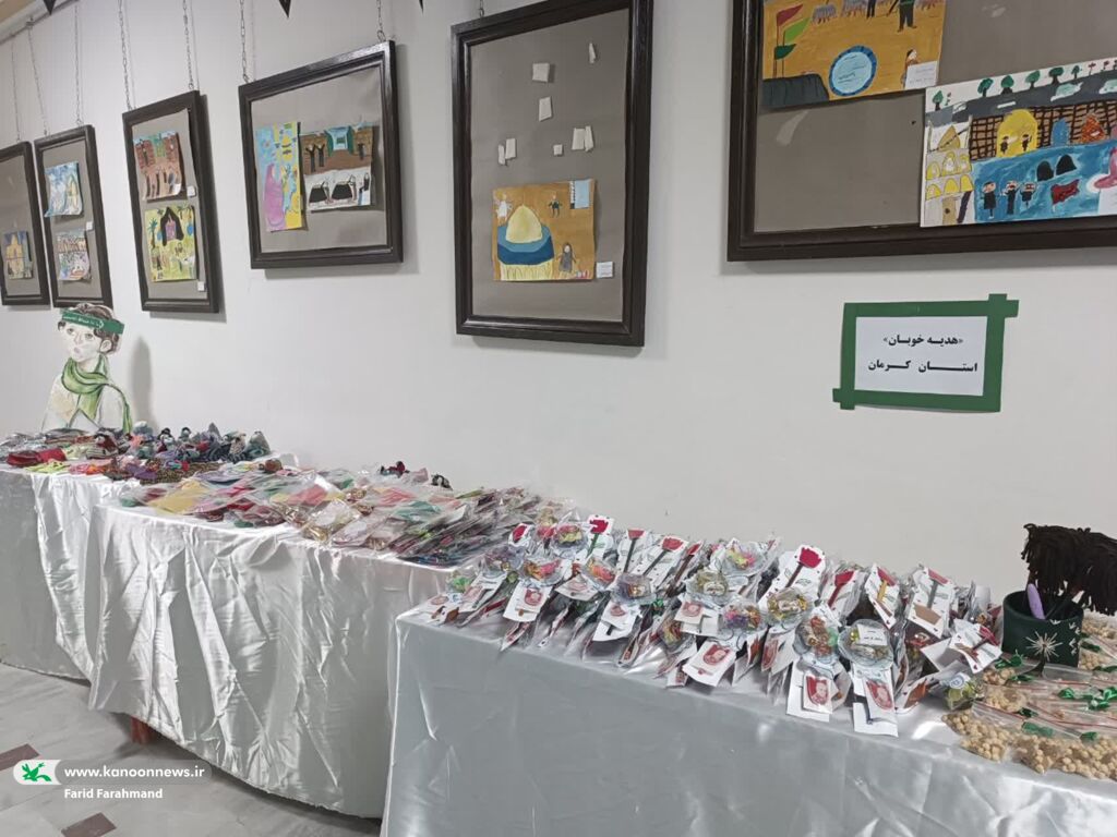 سه هزار و ۳۰۰ دستسازه هنری کودکان و نوجوانان از مسیر سیستان و بلوچستان به دست عاشقان اباعبدالله میرسد