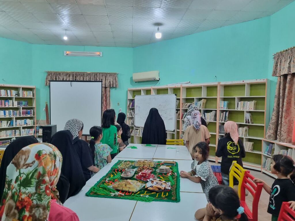 برگزاری ویژهبرنامه «رویداد قصه گویی با کاروان کربلا» در مرکز ابوموسی