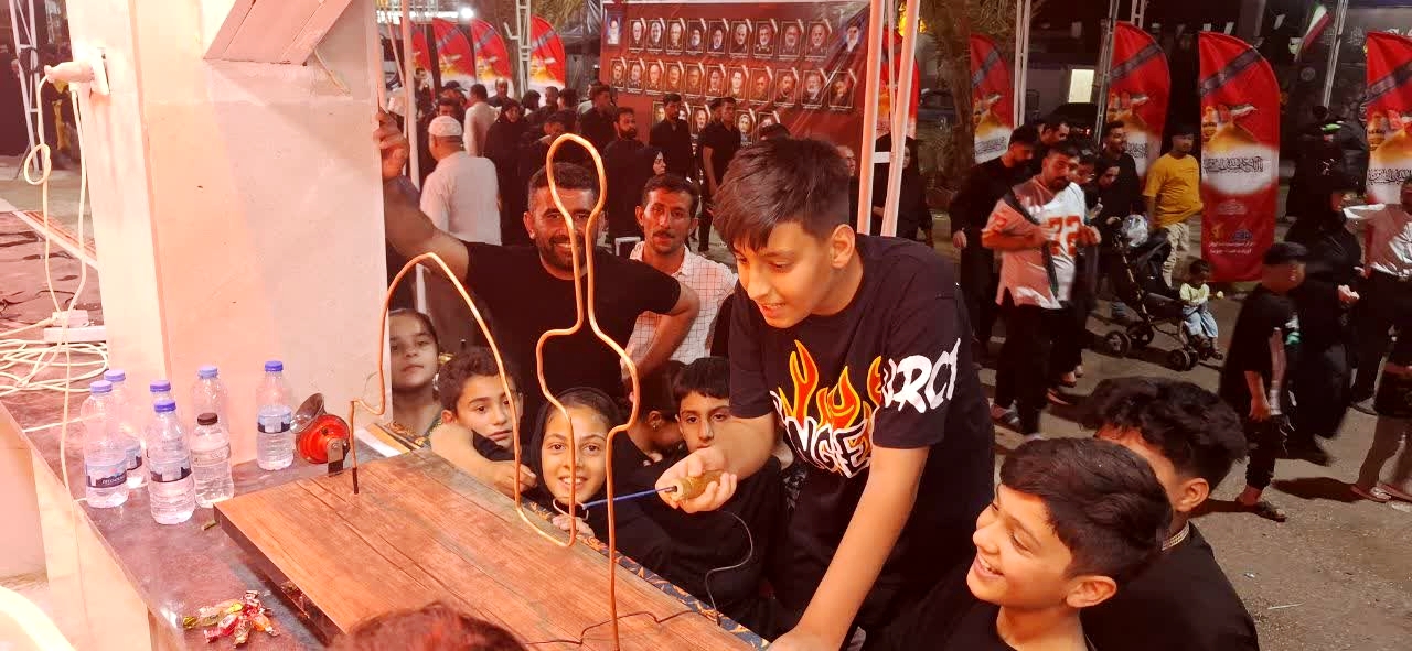 طراحی و اجرای سه بازی اربعینی ویژه کودکان و نوجوانان در مواکب فرهنگی هنری کانون خوزستان