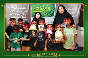 فعالیت موکب فرهنگی هنری کانون خوزستان در مرز شلمچه «بخش اول»