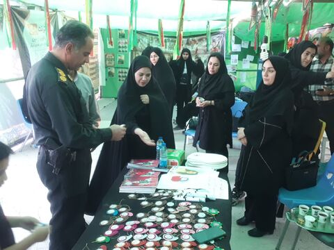 بازدید از موکب‌های استان