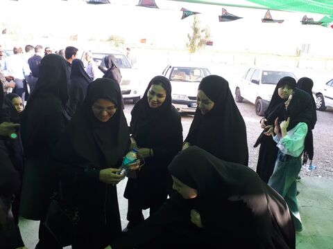 بازدید از موکب‌های استان