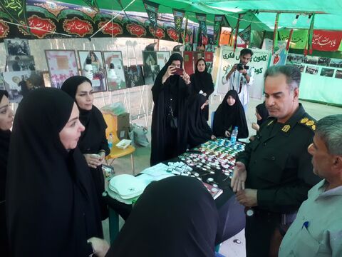 بازدید از موکب‌های استان