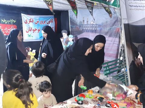 بازدید از موکب‌های استان