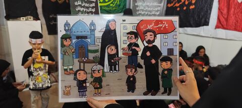 فعالیت موکب فرهنگی هنری کانون پرورش فکری در مرز شلمچه «بخش اول»