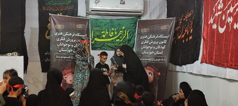 فعالیت موکب فرهنگی هنری کانون پرورش فکری در مرز شلمچه «بخش اول»