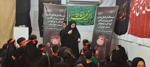 فعالیت موکب فرهنگی هنری کانون پرورش فکری در مرز شلمچه «بخش اول»