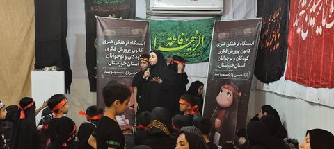 فعالیت موکب فرهنگی هنری کانون پرورش فکری در مرز شلمچه «بخش اول»