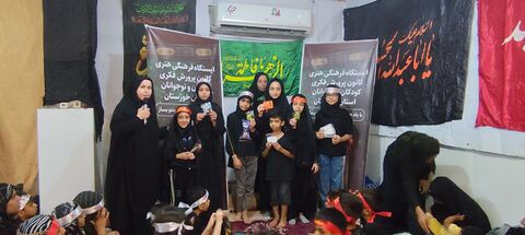 فعالیت موکب فرهنگی هنری کانون پرورش فکری در مرز شلمچه «بخش اول»