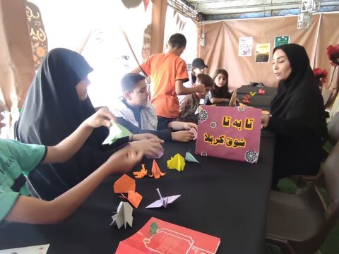 فعالیت موکب «میهمانان کوچک امام حسین(ع)» کانون استان آذربایجان غربی در پایانه مرزی تمرچین پیرانشهر
