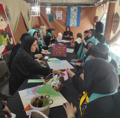 فعالیت موکب «میهمانان کوچک امام حسین(ع)» کانون استان آذربایجان غربی در پایانه مرزی تمرچین پیرانشهر