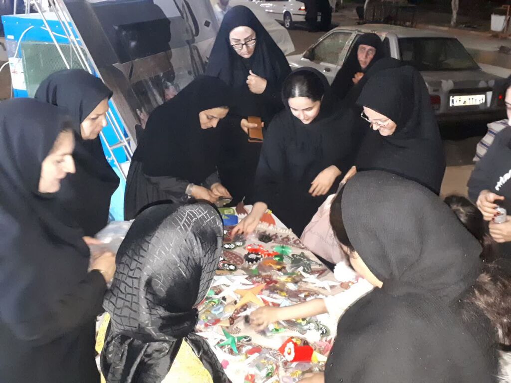 حضور سرپرست و مسئولان کانون کرمانشاه در موکبهای اربعینی استان