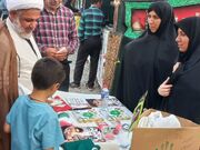 خدمات فرهنگی مربیان کانون آبدانان درموکب شهدا