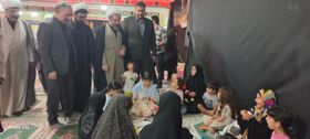 موکب مرکز سرابله در زائر سرای خادمین زائرین بهشت