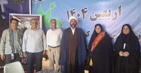 قدردانی رئیس شورای هماهنگی تبلیغات اسلامی ایلام ازخدمات موکب کانون درمرزمهران