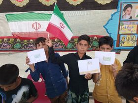 کانون پرورش فکری سیستان و بلوچستان در مسیر راهپیمایی «جاماندگان اربعین»
