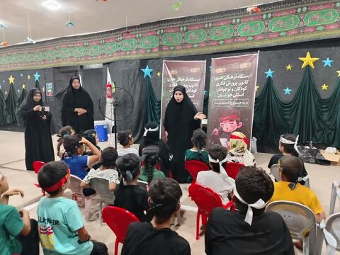 فعالیت موکب فرهنگی هنری کانون خوزستان در مرز شلمچه «بخش دوم»