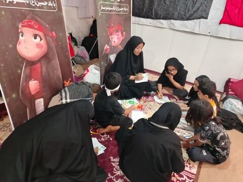 فعالیت موکب فرهنگی هنری کانون خوزستان در مرز شلمچه «بخش دوم»