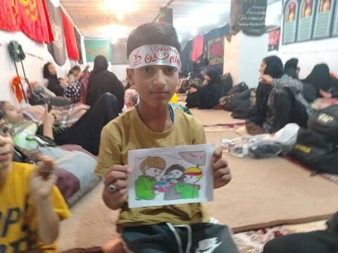 فعالیت موکب فرهنگی هنری کانون خوزستان در مرز شلمچه «بخش دوم»