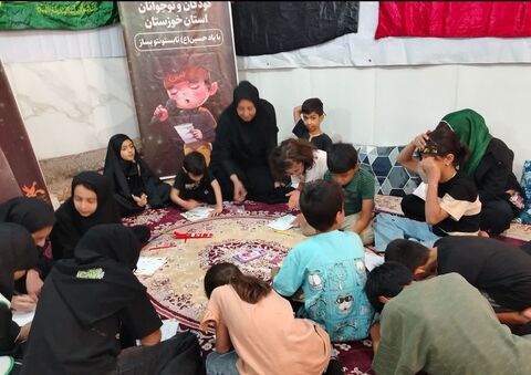 فعالیت موکب فرهنگی هنری کانون خوزستان در مرز شلمچه «بخش سوم»