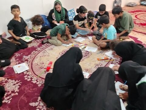 فعالیت موکب فرهنگی هنری کانون خوزستان در مرز شلمچه «بخش سوم»