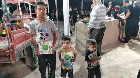 فعالیت موکب فرهنگی هنری کانون خوزستان در مرز شلمچه «بخش سوم»