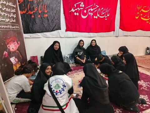 فعالیت موکب فرهنگی هنری کانون خوزستان در مرز شلمچه «بخش سوم»