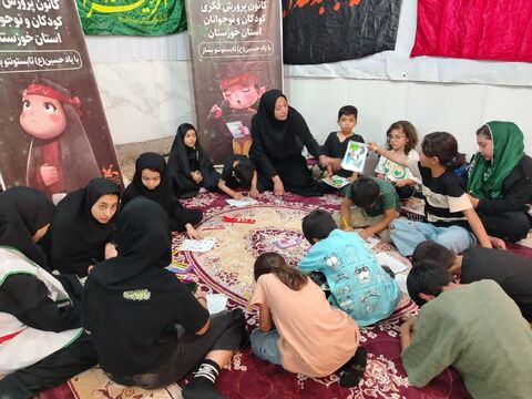 فعالیت موکب فرهنگی هنری کانون خوزستان در مرز شلمچه «بخش سوم»