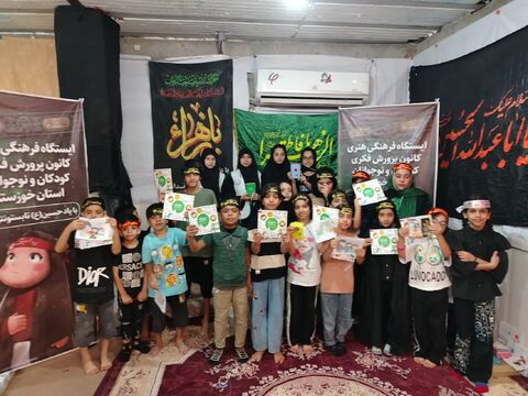 فعالیت موکب فرهنگی هنری کانون خوزستان در مرز شلمچه «بخش سوم»