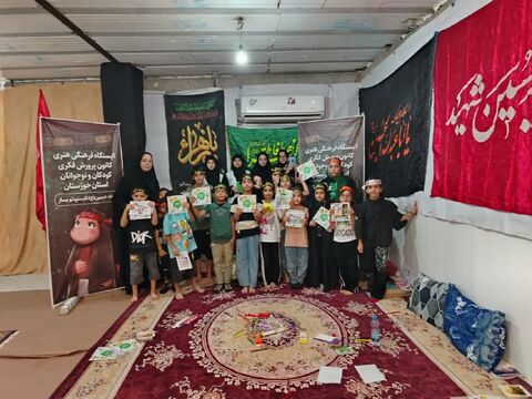 فعالیت موکب فرهنگی هنری کانون خوزستان در مرز شلمچه «بخش سوم»