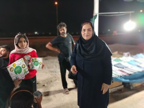 فعالیت موکب فرهنگی هنری کانون خوزستان در مرز شلمچه «بخش سوم»