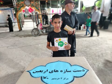 فعالیت موکب فرهنگی هنری کانون خوزستان در مرز شلمچه «بخش سوم»
