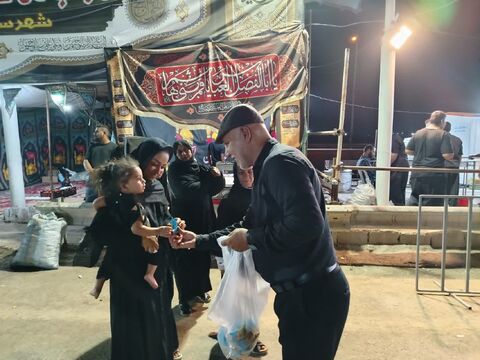 فعالیت موکب فرهنگی هنری کانون خوزستان در مرز شلمچه «بخش سوم»