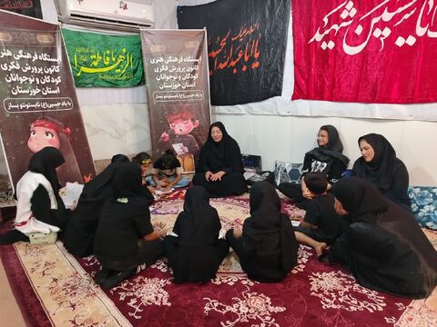 فعالیت موکب فرهنگی هنری کانون خوزستان در مرز شلمچه «بخش سوم»