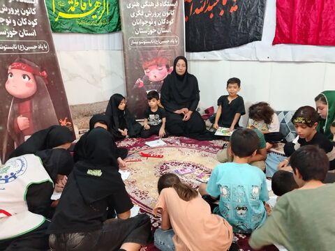 فعالیت موکب فرهنگی هنری کانون خوزستان در مرز شلمچه «بخش سوم»