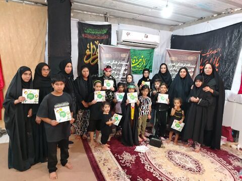 فعالیت موکب فرهنگی هنری کانون خوزستان در مرز شلمچه «بخش سوم»