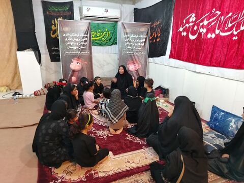 فعالیت موکب فرهنگی هنری کانون خوزستان در مرز شلمچه «بخش سوم»