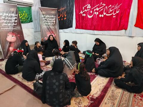فعالیت موکب فرهنگی هنری کانون خوزستان در مرز شلمچه «بخش سوم»