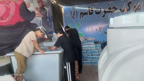مواکب کانون استان ایلام در مسیر اربعین 1404 - به روایت تصویر