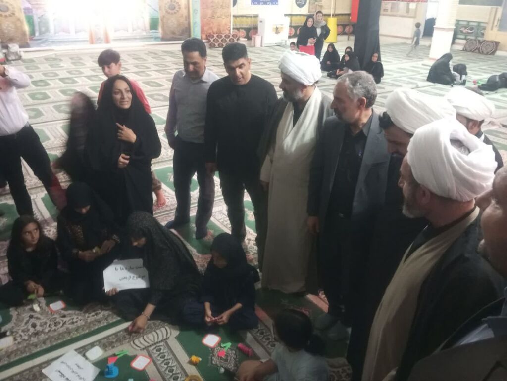 موکب مرکز سرابله در زائر سرای خادمین زائرین بهشت