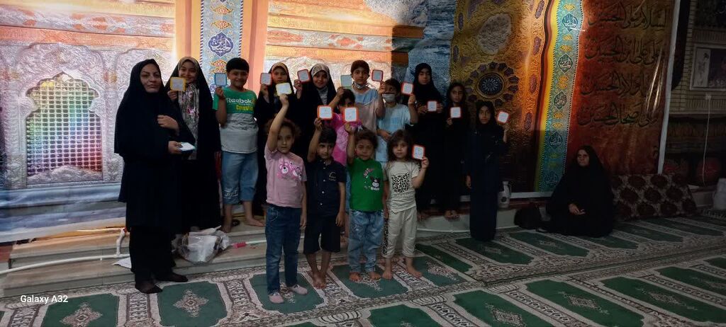 حضور مسئول مرکز فرهنگی هنری سرابله درزائرسرای خادمین بهشت