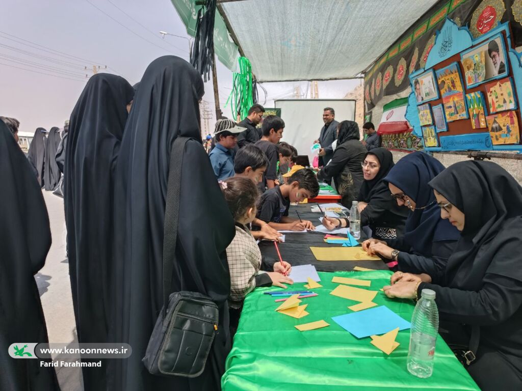 کانون پرورش فکری سیستان و بلوچستان در مسیر راهپیمایی «جاماندگان اربعین»