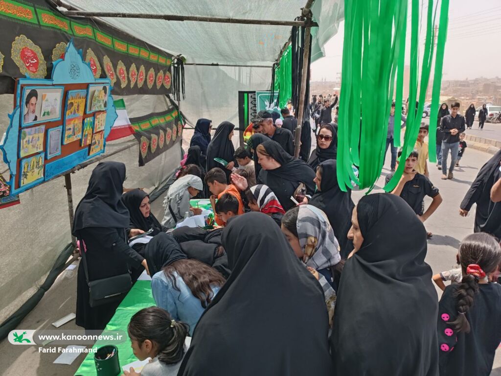 کانون پرورش فکری سیستان و بلوچستان در مسیر راهپیمایی «جاماندگان اربعین»