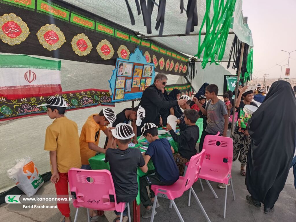 کانون پرورش فکری سیستان و بلوچستان در مسیر راهپیمایی «جاماندگان اربعین»