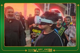 بازآفرینی حماسه عاشورا با هدست واقعیت مجازی در موکب کانون خوزستان
