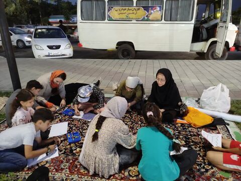 موکب سیار کانون پرورش فکری استان همدان